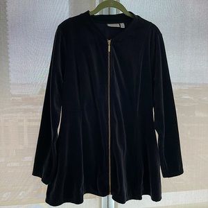 Velour athletic wear